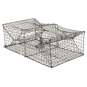 RECTANGULAR CRAB TRAP HD. 6MM GALV FRAME