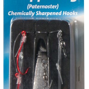 RIG - SNAPPER 3/0 OCTOPUS HOOKS- 70GM SNAPPER LEAD - 40LB LINE