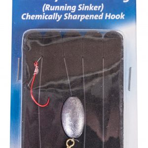 RIG - BREAM / FLATHEAD #2 OCTOPUS HOOK- 14GM BEAN LEAD - 15LB LINE