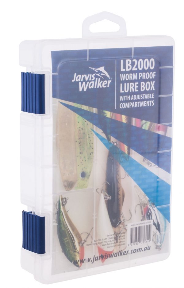 LURE BOX LB2000 - BLUE CLIPS