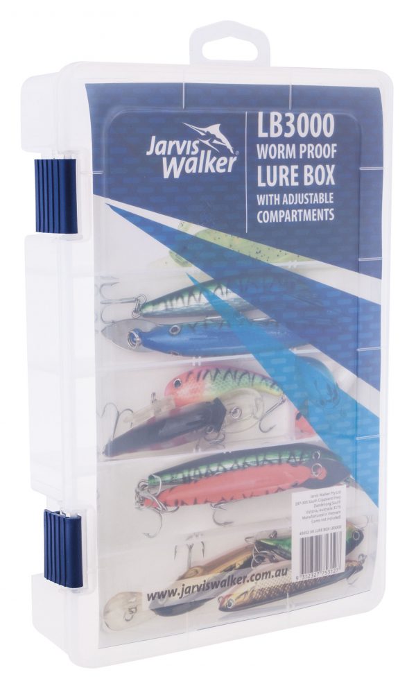LURE BOX LB3000 - BLUE CLIPS