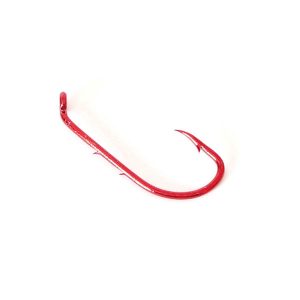 HOOK - CHEMICALLY SHARPENED BAITHOLDER - RED FINISH